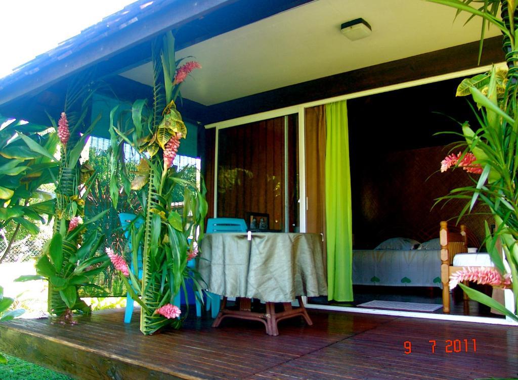Tauhanihani Village Lodge La Vague Bleue Teahupoo 部屋 写真